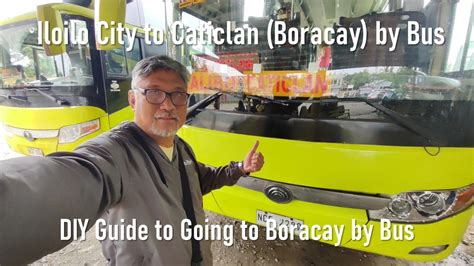 bus from caticlan to iloilo.